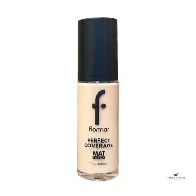 Flormar Perfect Coverage Foundation 121 Golden Neutral