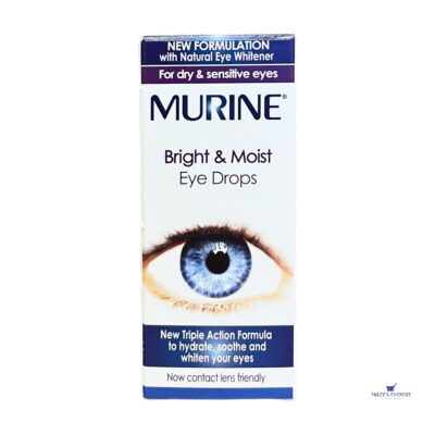 Murine Bright & Moist Eye Drops (15ml)