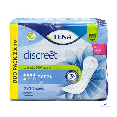 Tena Discreet Extra Incontinence Pads 20s