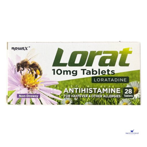 Lorat 10mg Tablets Loratadine (28)