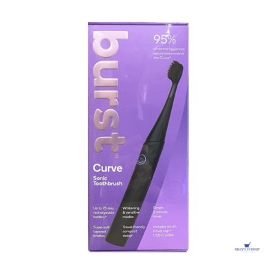 Burst Curve Sonic Toothbrush - Black